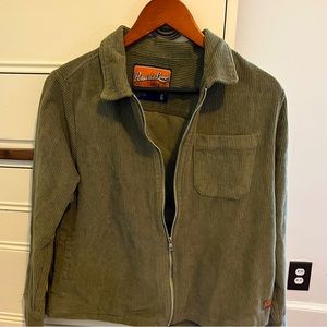 Peau de Loup corduroy car coat